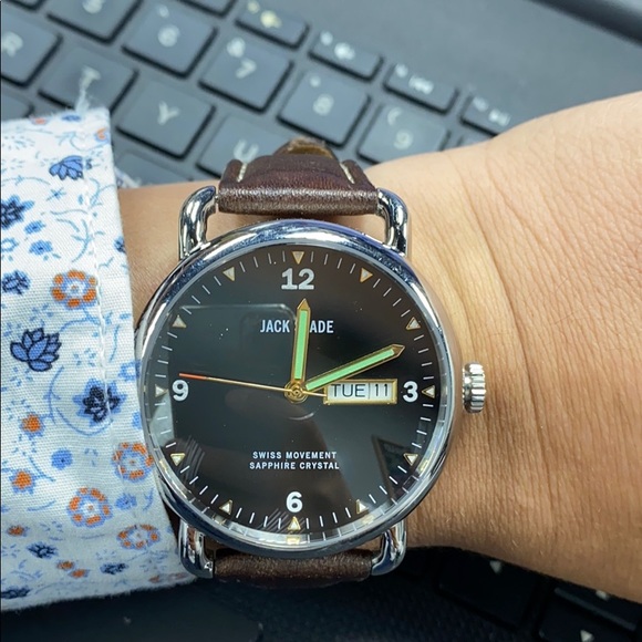 Jack spade watch Swiss movement sapphire crystal - Picture 2 of 4